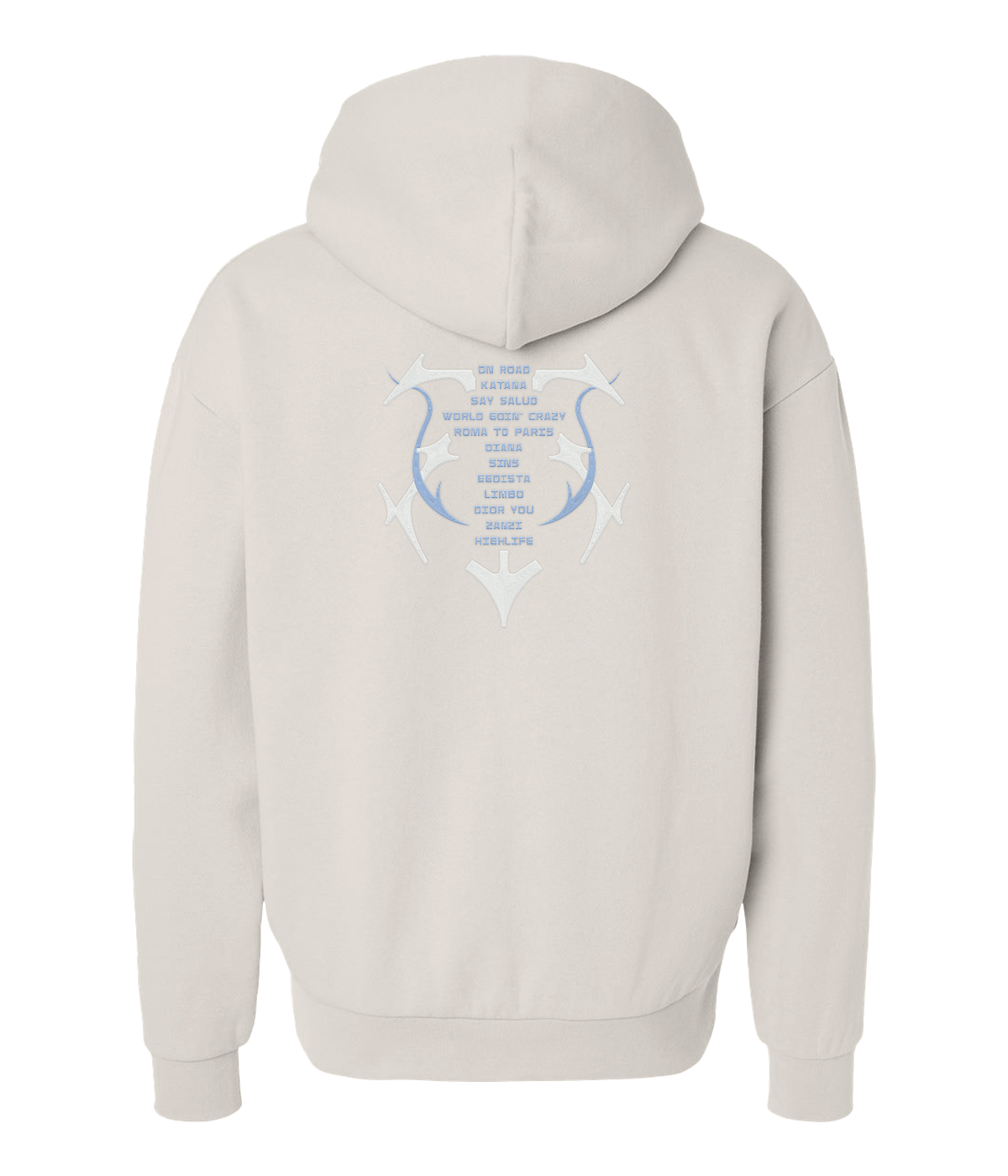 7 SEAS Ivory Heavyweight Pullover Hoodie